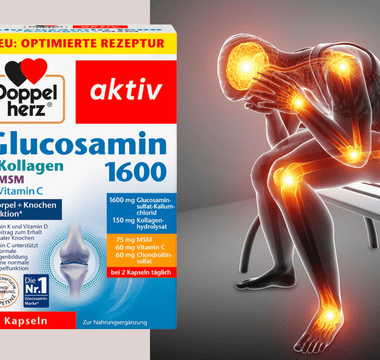 Doppelherz Glucosamine 1600 with MSM & Collagen – Joint Support That Works - VivaVoss