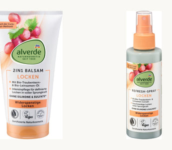 alverde NATURKOSMETIK 2in1-Lockenbalsam / Locken Refresh-Spray, 150 ml