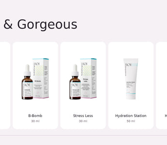 Geek & Gorgeous: Jelly Joker, B-Bomb, Stress Less, Hydration Station und Happier Barrier