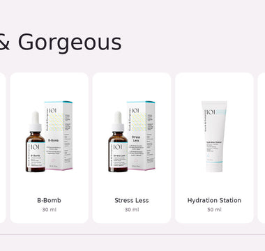 Geek & Gorgeous: Jelly Joker, B-Bomb, Stress Less, Hydration Station und Happier Barrier