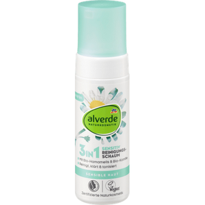 3en1 Espuma limpiadora sensible, 150 ml