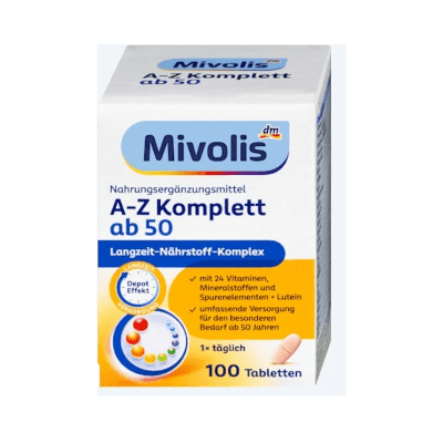 A-Z Komplett Depot ab 50, Tabletten, 100 St, 150 g by Mivolis – VivaVoss