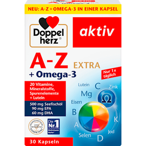 A-Z + Omega-3 Extra Kapseln 30 St Doppelherz