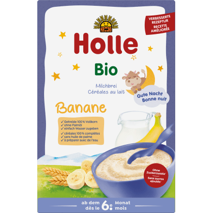 Abendbrei Milch Banane ab dem 6. Monat, 250 g - VivaVoss