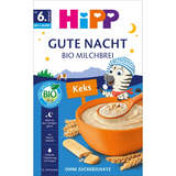 Hipp Abendbrei Milch Gute Nacht Bio Kinderkeks ab dem 6.Monat, 450 g – Babybrei image_position | VivaVoss