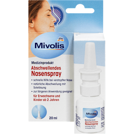 Abschwellendes Nasenspray Mivolis