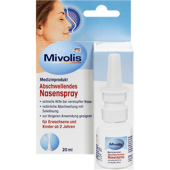 Abschwellendes Nasenspray Mivolis