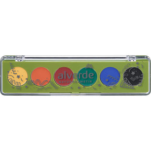Aqua Schminkpalette 10 Kunterbunt, 6 g
