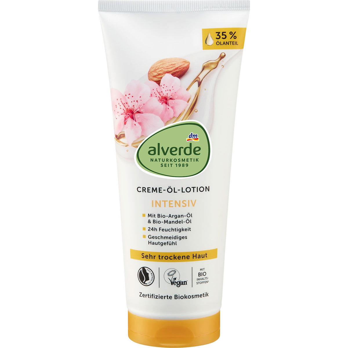 Bodylotion Cremeöl Arganöl Mandel, 200 ml