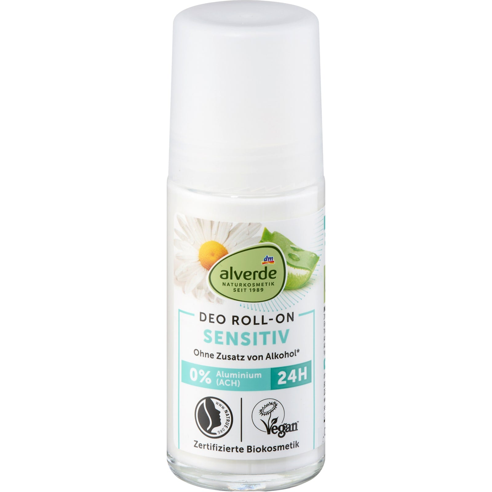 alverde NATURKOSMETIK Sensitive Deodorant Roll-on, 50 ml – VivaVoss