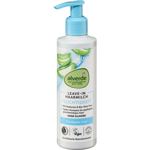 Leave-In Haarmilch Feuchtigkeit Aloe Vera & Hyaluron, 200 ml
