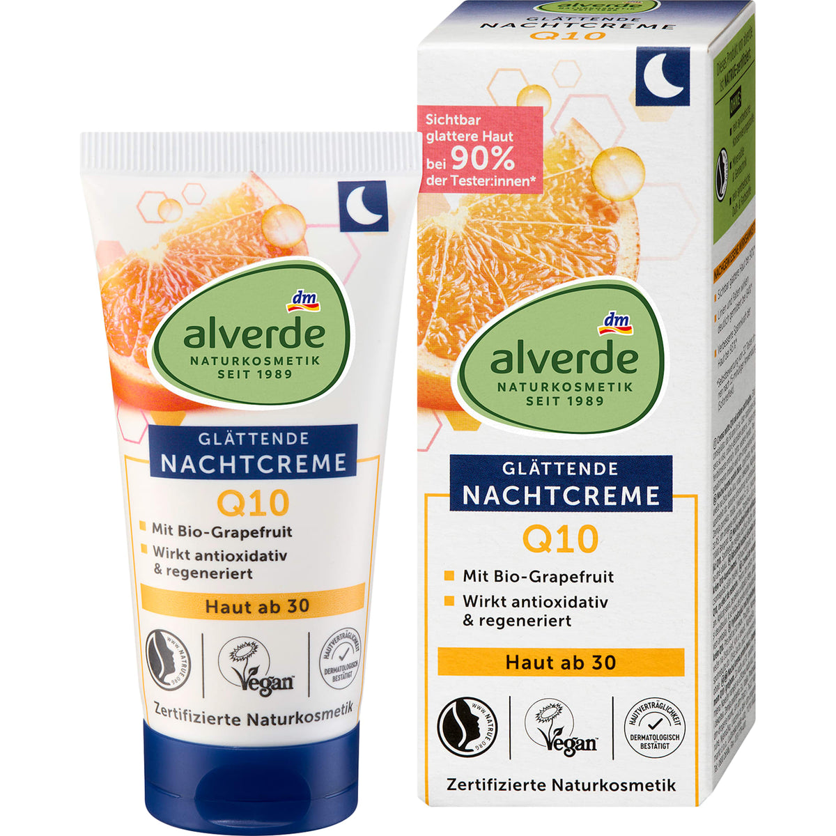 Nachtcreme Q10 Haut ab 30, 50 ml