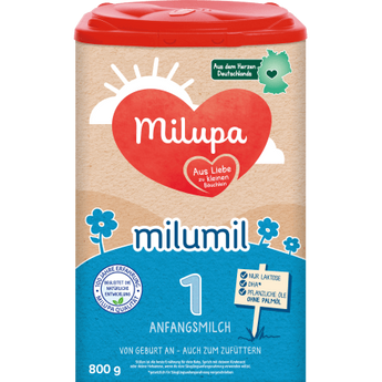 Anfangsmilch 1 Milumil von Geburt an, 800 g - VivaVoss