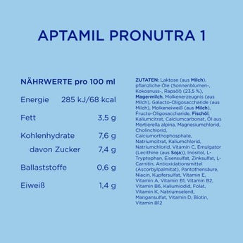 Anfangsmilch 1 Pronutra von Geburt an, 1,2 kg - VivaVoss
