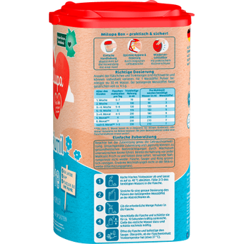 Anfangsmilch Pre Milumil von Geburt an, 800 g - VivaVoss
