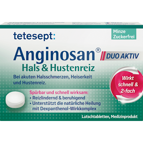 Anginosan Hals & Hustenreiz Lutschtabletten tetesept