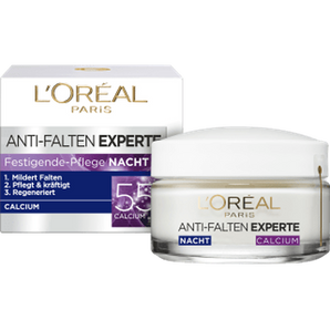 Anti Falten Nachtcreme Experte 55+, 50 ml Anti Age by L'ORÉAL PARIS – Available at VivaVoss