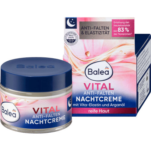 Anti Falten Nachtcreme Vital, 50 ml Anti Age by Balea – Available at VivaVoss