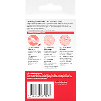 Anti Pickel Patches Hydrokolloid Neutrogena
