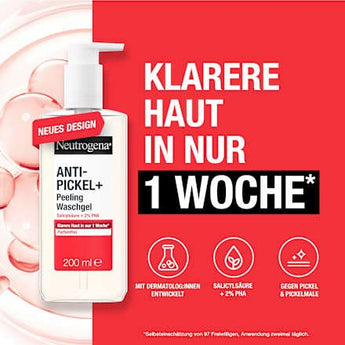 Anti Pickel Peeling Cleanser AHA/PHA/BHA Neutrogena