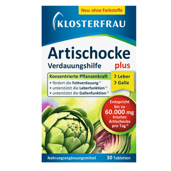 Artischocke plus Löwenzahn & Ingwer 30St, 44,5 g - VivaVoss