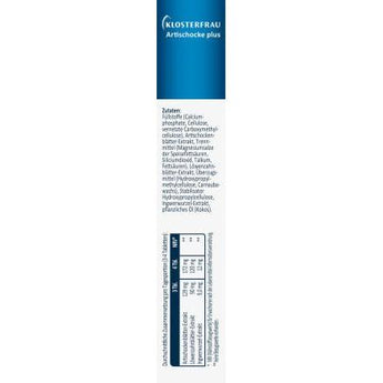 Artischocke plus Löwenzahn & Ingwer 30St, 44,5 g - VivaVoss