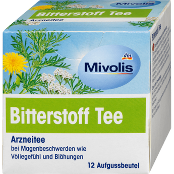 Arzneitee, Bitterstoff Tee (12 Beutel), 21 g - VivaVoss