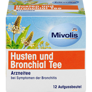 Arzneitee, Husten & Bronchial Tee (12 Beutel) Mivolis