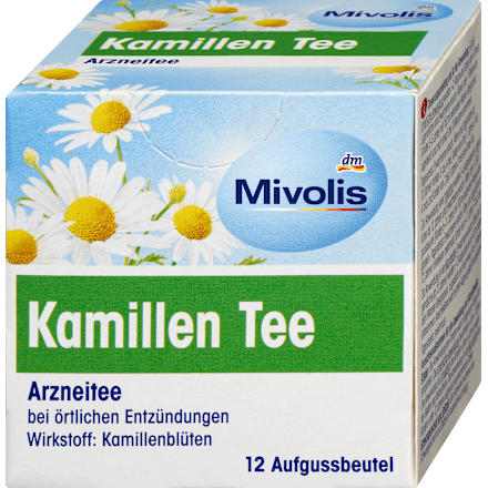 Arzneitee, Kamillen Tee (12 Beutel) Mivolis