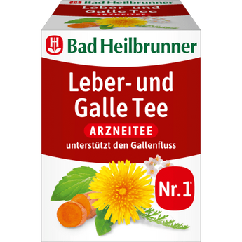 Arzneitee, Leber - & galle Tee (8 Beutel), 14 g - VivaVoss