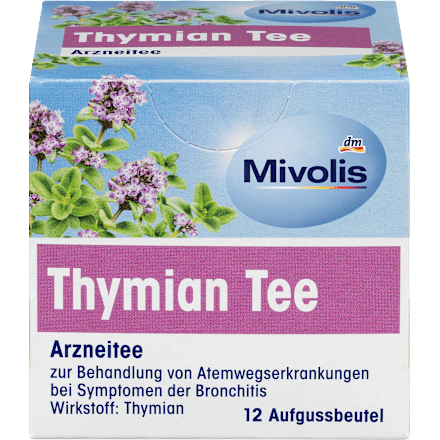 Arzneitee, Thymian Tee (12 Beutel) Mivolis