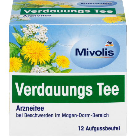 Arzneitee, Verdauungs Tee (12 Beutel), 21 g - VivaVoss