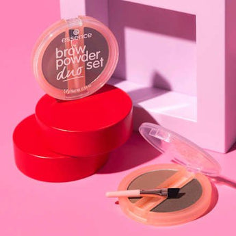 Augenbrauenpuder Duo Set 02 essence