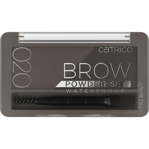 Augenbrauenpuder Set Waterproof 020 Ash Brown