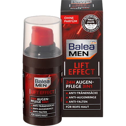 Augencreme Lift Effect 24h 3in1 Balea MEN