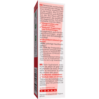 Augencreme straffend Granatapfel & Maca - Peptide, 12 ml - VivaVoss