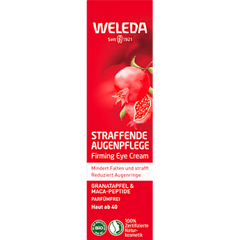 Augencreme straffend Granatapfel & Maca - Peptide, 12 ml - VivaVoss