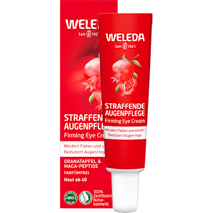 Augencreme straffend Granatapfel & Maca - Peptide, 12 ml - VivaVoss