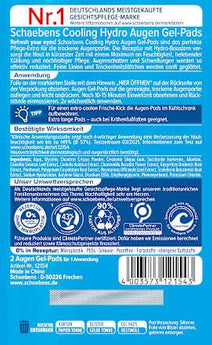 Augenpads Cooling Hydro (1 Paar) Schaebens