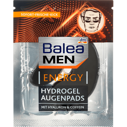 Augenpads Energy Hydrogel (1 Paar) Balea MEN