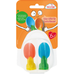 Babylöffel für Quetschbeutel, ab dem 6.Monat, 2 St Quetschie by FruchtBar – Available at VivaVoss