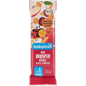 babyloveKnusperriegel Apfel - Kirsch ab 1 Jahr, 25 g by Balea – Available at VivaVoss