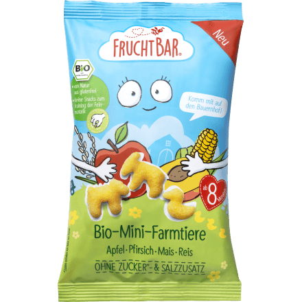 Babysnack Farmtiere, ab dem 8. Monat, 20 g - VivaVoss