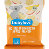 Babysnack Knusperherzen Apfel - Mango, ab dem 8. Monat, 30 g Baby Snack by BabyLove – Available at VivaVoss