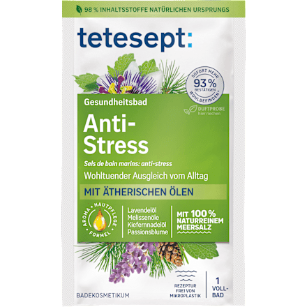Badesalz Anti Stress tetesept