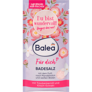 Badesalz Für dich, 80 g Balea, Pflege & Parfum,Körperpflege,Badezusatz & Badesalz by Balea – Available at VivaVoss