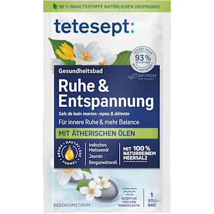 Badesalz Ruhe & Entspannung tetesept