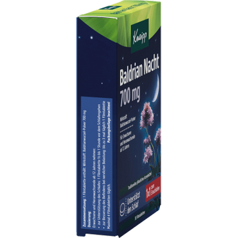 Baldrian Nacht 700mg Tabletten, 30 St - VivaVoss
