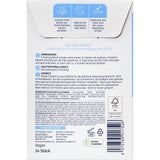 Rückseite der Balea Anti-Pickel Patches Verpackung mit Anwendungshinweisen, Inhaltsstoffen und Symbolen auf weißem Karton.