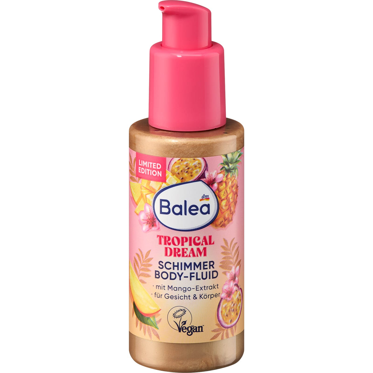 Body-Fluid schimmernd Tropical Dream, 75 ml